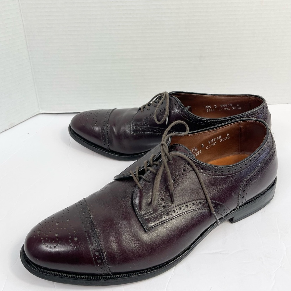 Brown Leather Dress Shoes - Picture 2 of 9